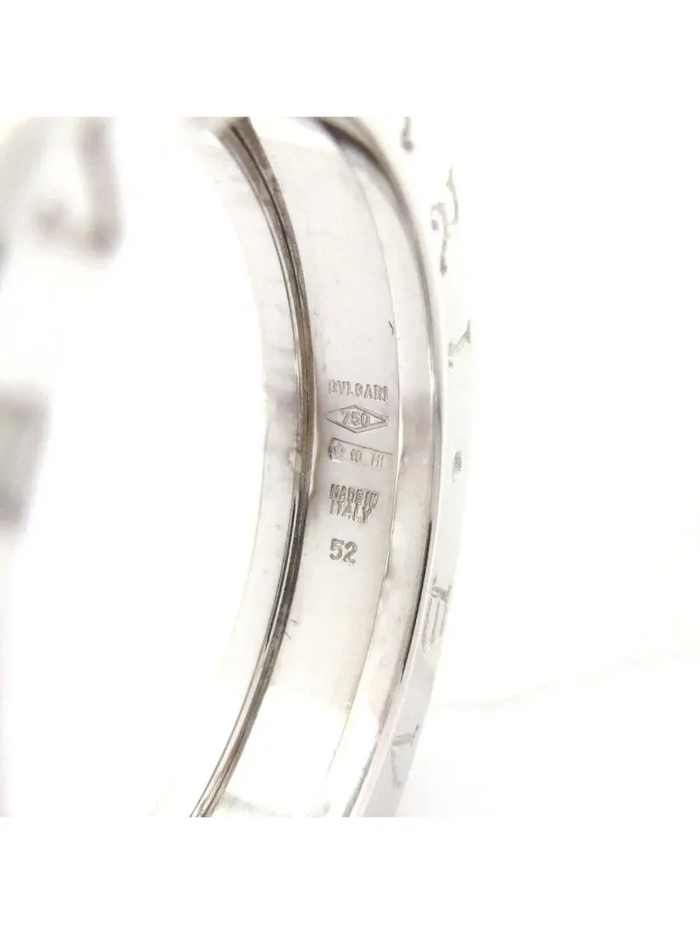 Bvlgari B-Zero1 18K White Gold Ring #299966B19B